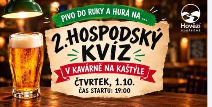 2. hospodský kvíz na Hovězí
